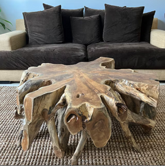 Solid Teak Root Coffee table