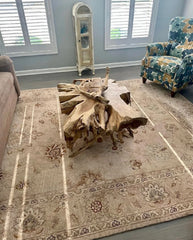 Rectangular Teak Root Coffee Table